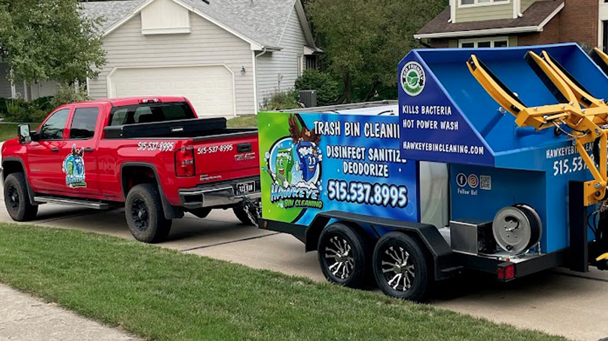 Cleaning a TRASHED Work Truck